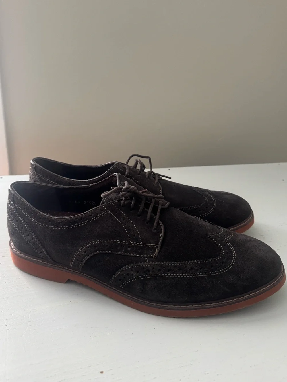 Nunn Bush Dark Brown Leather Shoes